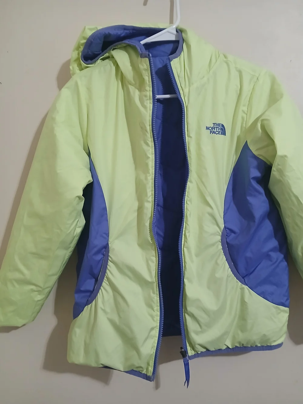 The North Face Kids' Blue Insulated Hooded Jacket